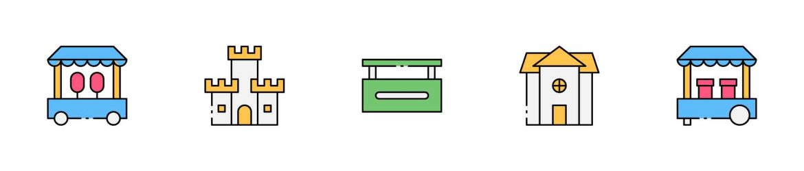 Theme Park Icons