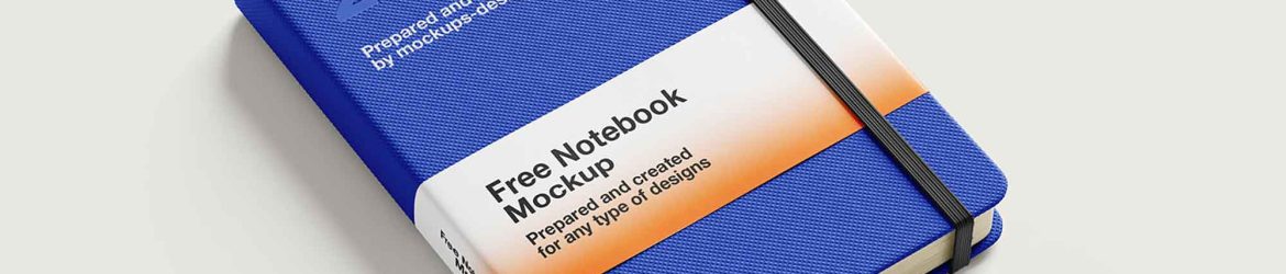 Thick Notebook Mockup