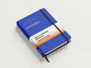 Thick Notebook Mockup