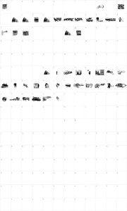 Mapa de caracteres da fonte This Is My Town 2
