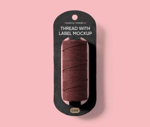 Thread Label Mockup