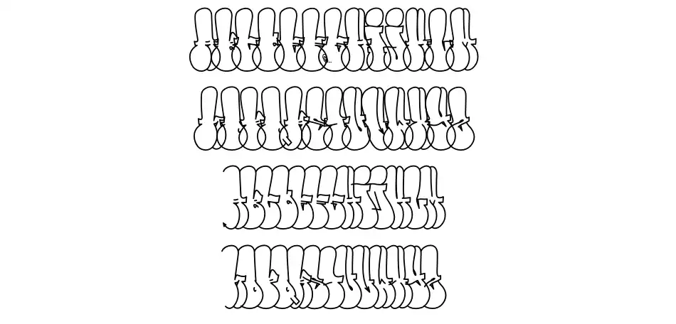 Throw-up Font
