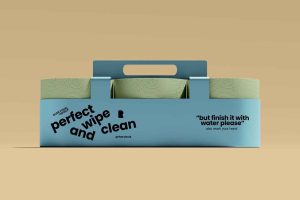 Toilet Paper Packaging Mockup