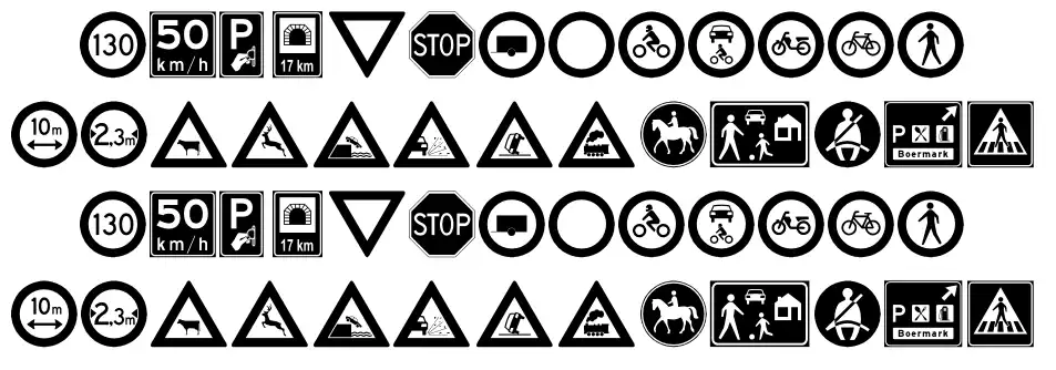 Traffic Signs TFB