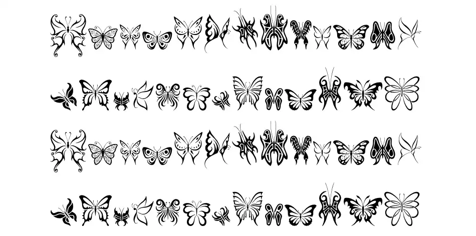 Tribal Butterflies