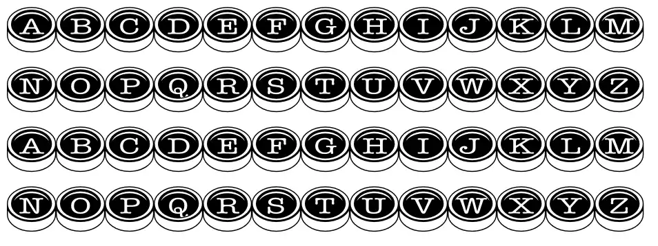 Typewriter Keys