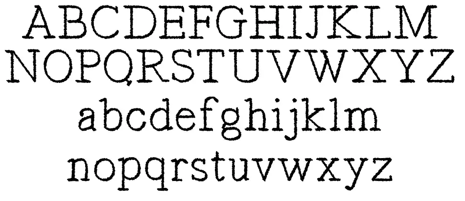 Typist's Pseudonym