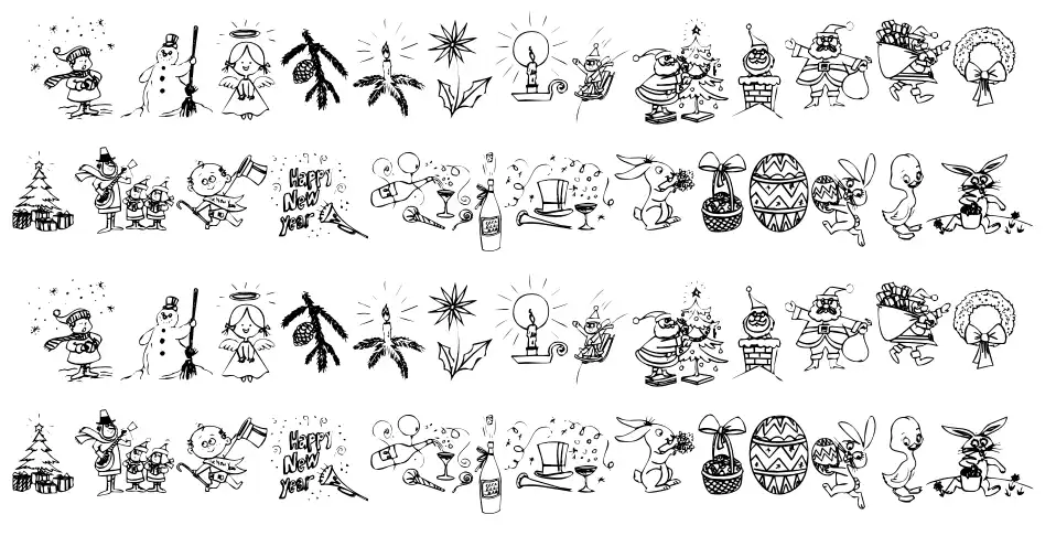 Typographers Holidayfont