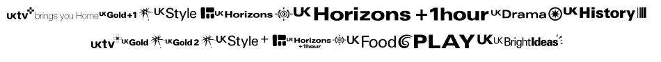UK TV logos