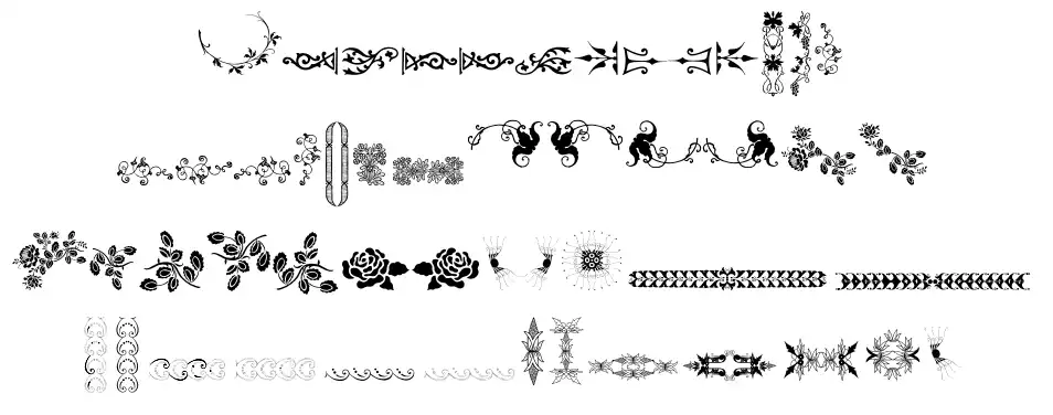 Unpublished Ornaments Two