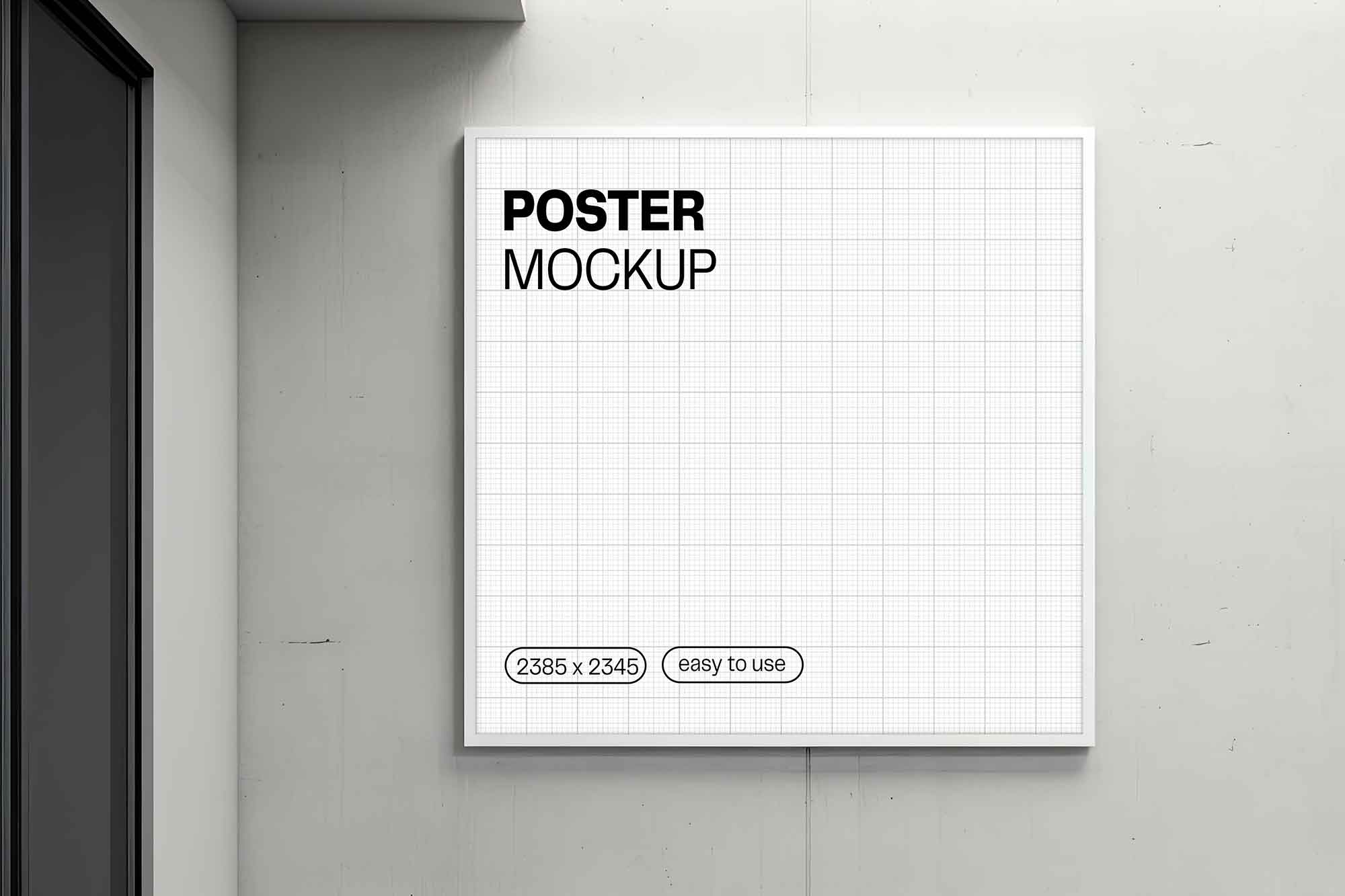 Urban Commercial Poster Mockup
