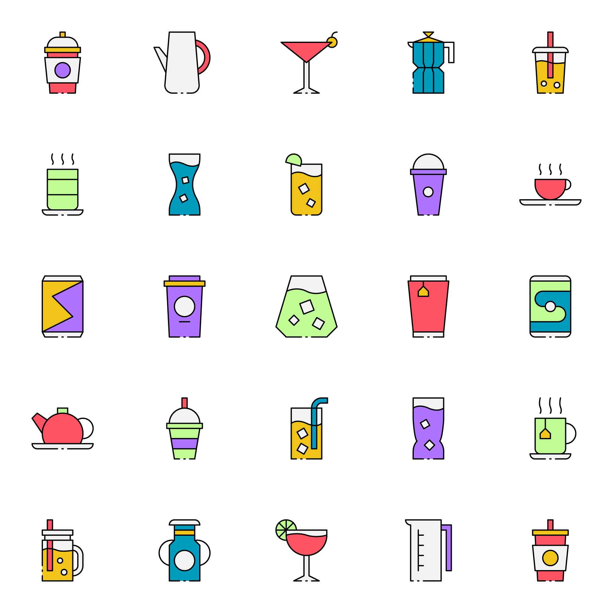 Urban Drink Icons