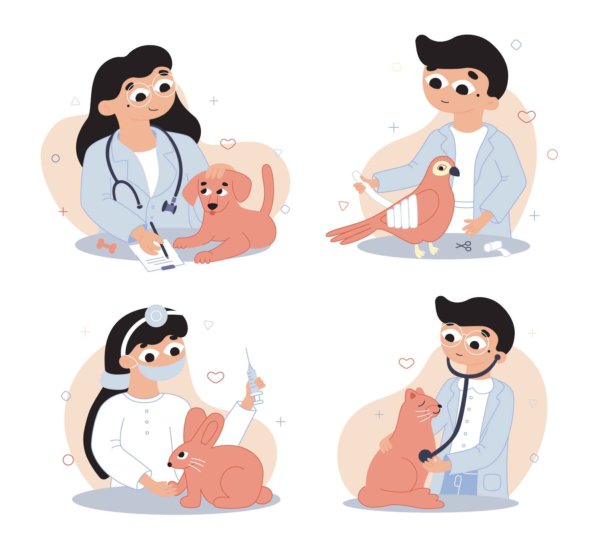 Veterinarian Illustrations