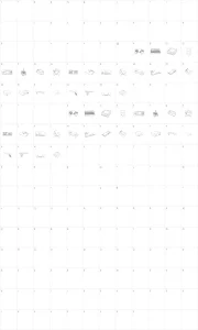 Mapa de caracteres da fonte Vintage Video Games