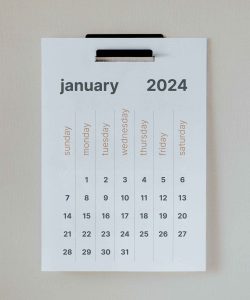 Wall Calendar Mockup
