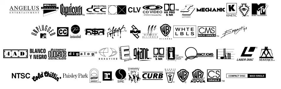 Warner Logo Font Nine