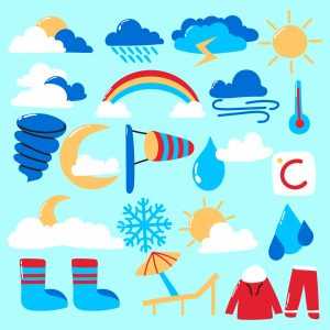 Weather Hand Drawn Illustrations