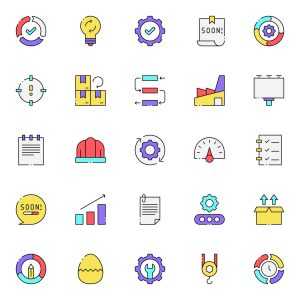 Work In Progress Icons