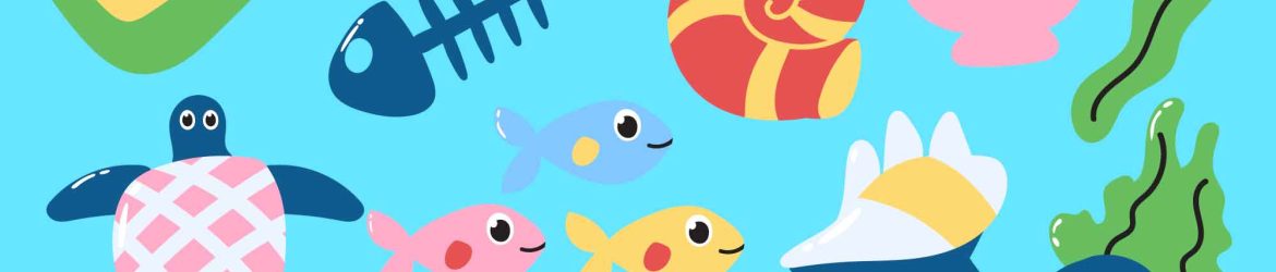 World Ocean Day Hand Drawn Illustrations