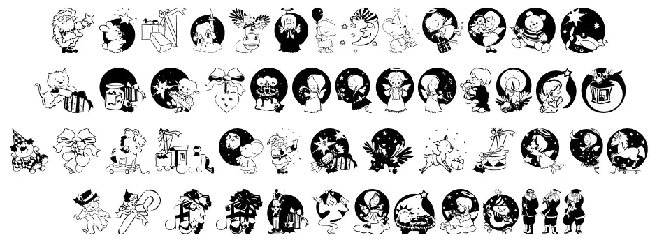 Xmas Promotions Symbols
