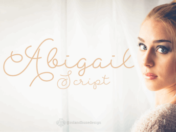 Abigail Script Font – Fonte Grátis Abigail Script Font