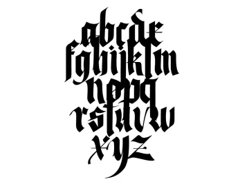 Abuse Calligraphy Font