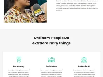 Activism Lite – Free Activism – Tema WordPress Grátis Activism Lite - Free Activism
