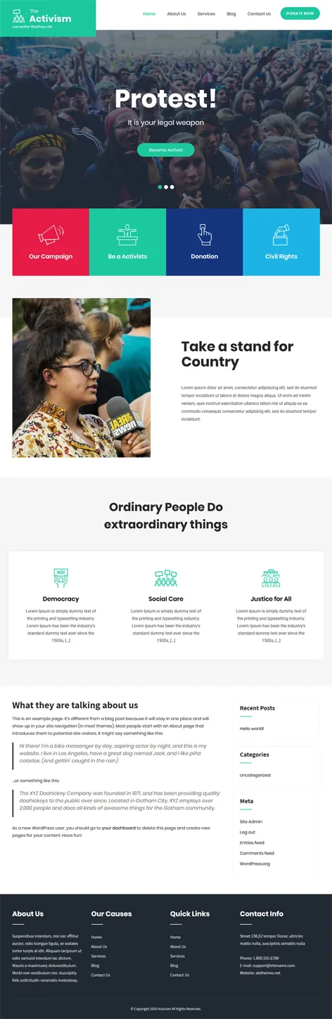 Activism Lite - Free Activism