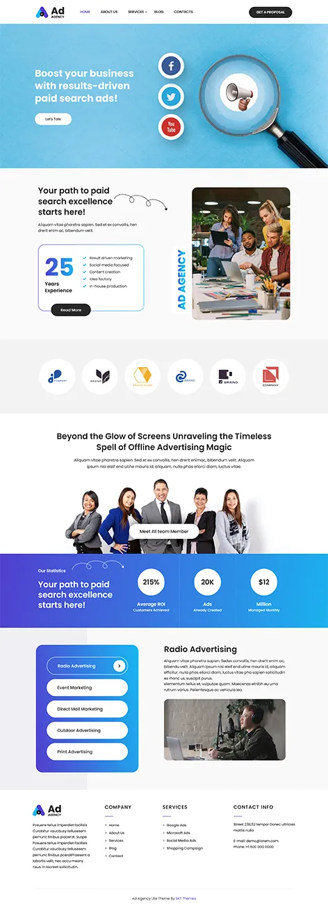 Ad Agency Lite - Free Media agency