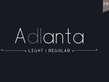 Adlanta Font