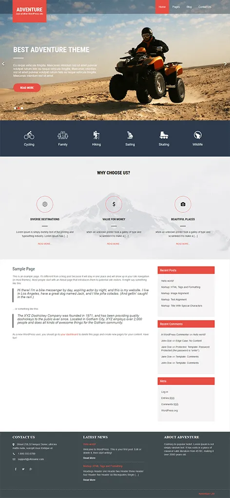 Adventure Lite - Free Travel Blog