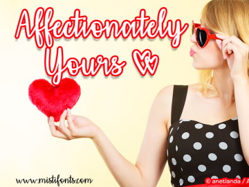 Affectionately Yours Font