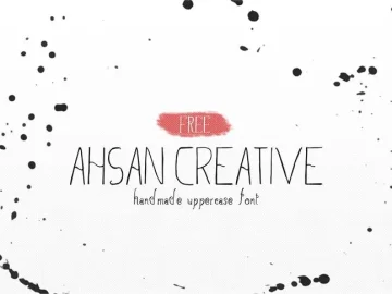 Ahsan Creative Font