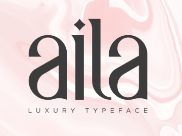 Aila Typeface