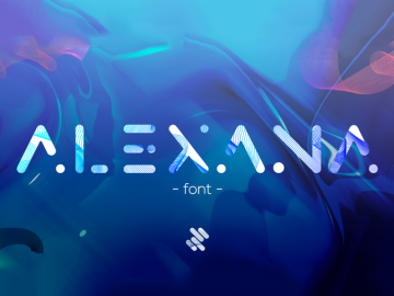 Alexana Display Font