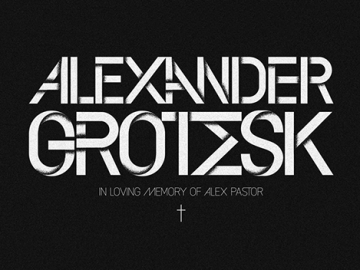 Alexander Grotesk Font Family