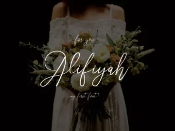 Alifiyah Handwritten Font