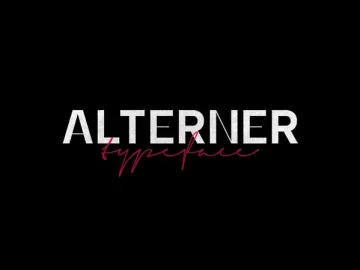 Alterner Sans Serif Font – Fonte Grátis Alterner Sans Serif Font