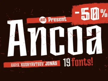 Ancoa Font Family