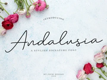 Andalusia Script Font