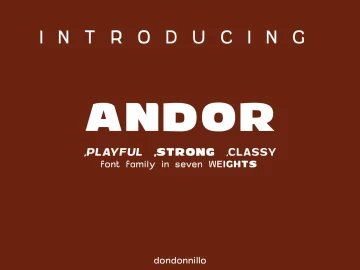 Andor Font
