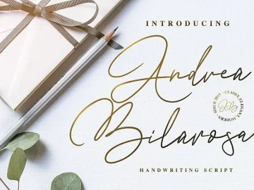 Andrea Belarosa Handwritten Font – Fonte Grátis Andrea Belarosa Handwritten Font