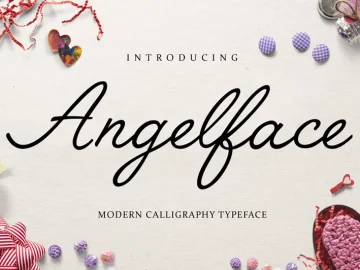 Angelface Script Font
