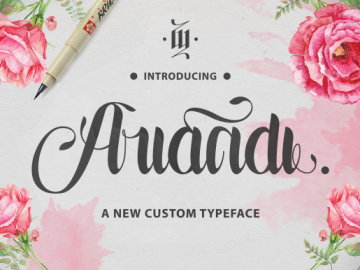 Ariandi Custom Typeface