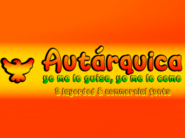 Autárquica font