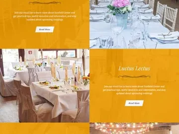 Banquet Hall – Free Event Planner – Tema WordPress Grátis Banquet Hall - Free Event Planner