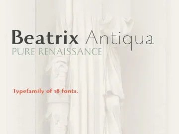 Beatrix Antiqua Font Family