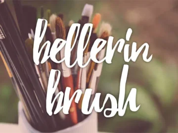 Bellerine Brush Font
