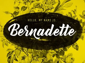 Bernadette Rough Font