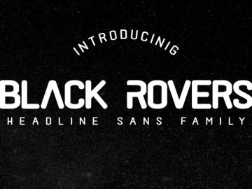 Black Rovers Sans Font